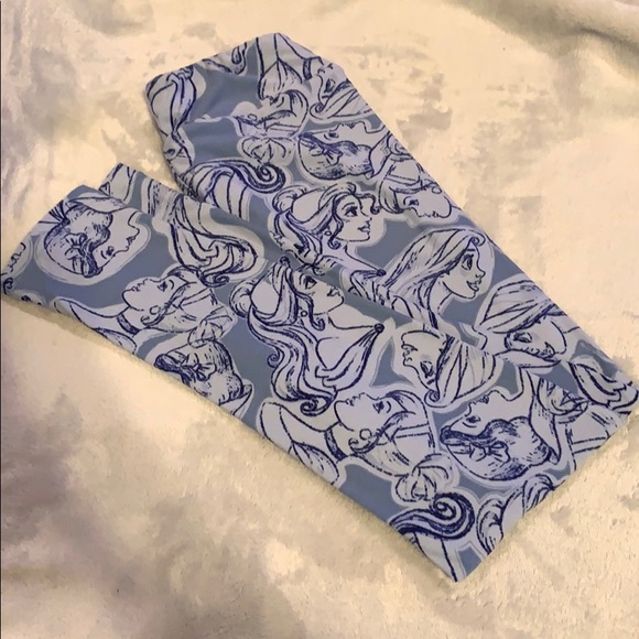 Lularoe Disney Princess Tween Leggings 